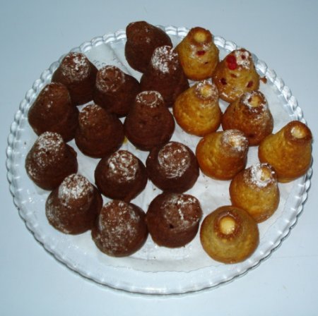 Muffin (şokolad və limonlu)